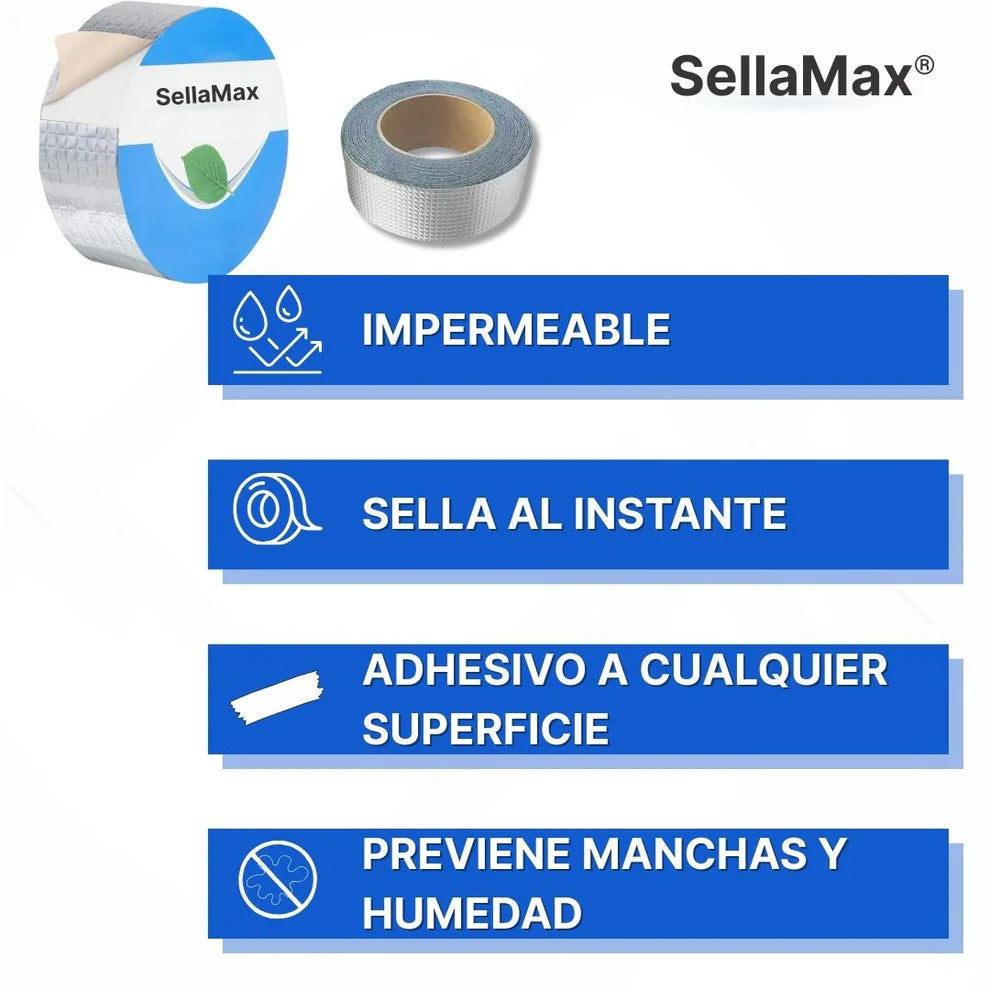 SellaMax® 2X1 Cinta Selladora + 🎁¡Sellador Impermeabilizante GRATIS!🎁