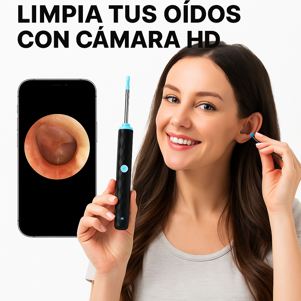 CleanEar PRO™️Limpiador De Oídos Con Cámara