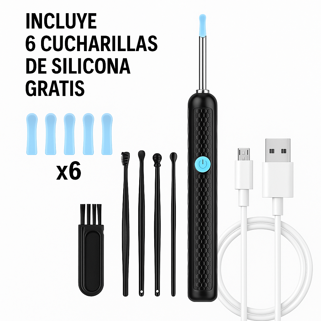 CleanEar PRO™️Limpiador De Oídos Con Cámara