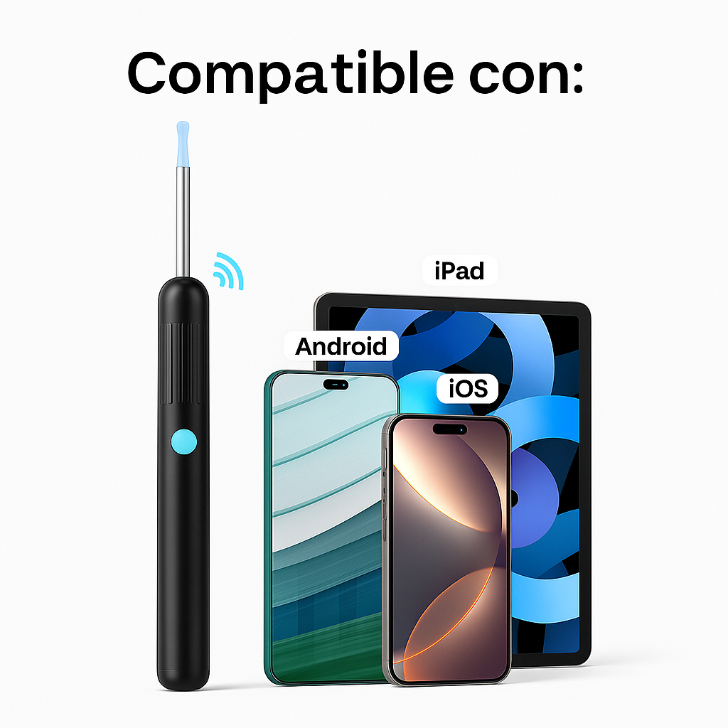 CleanEar PRO™️Limpiador De Oídos Con Cámara
