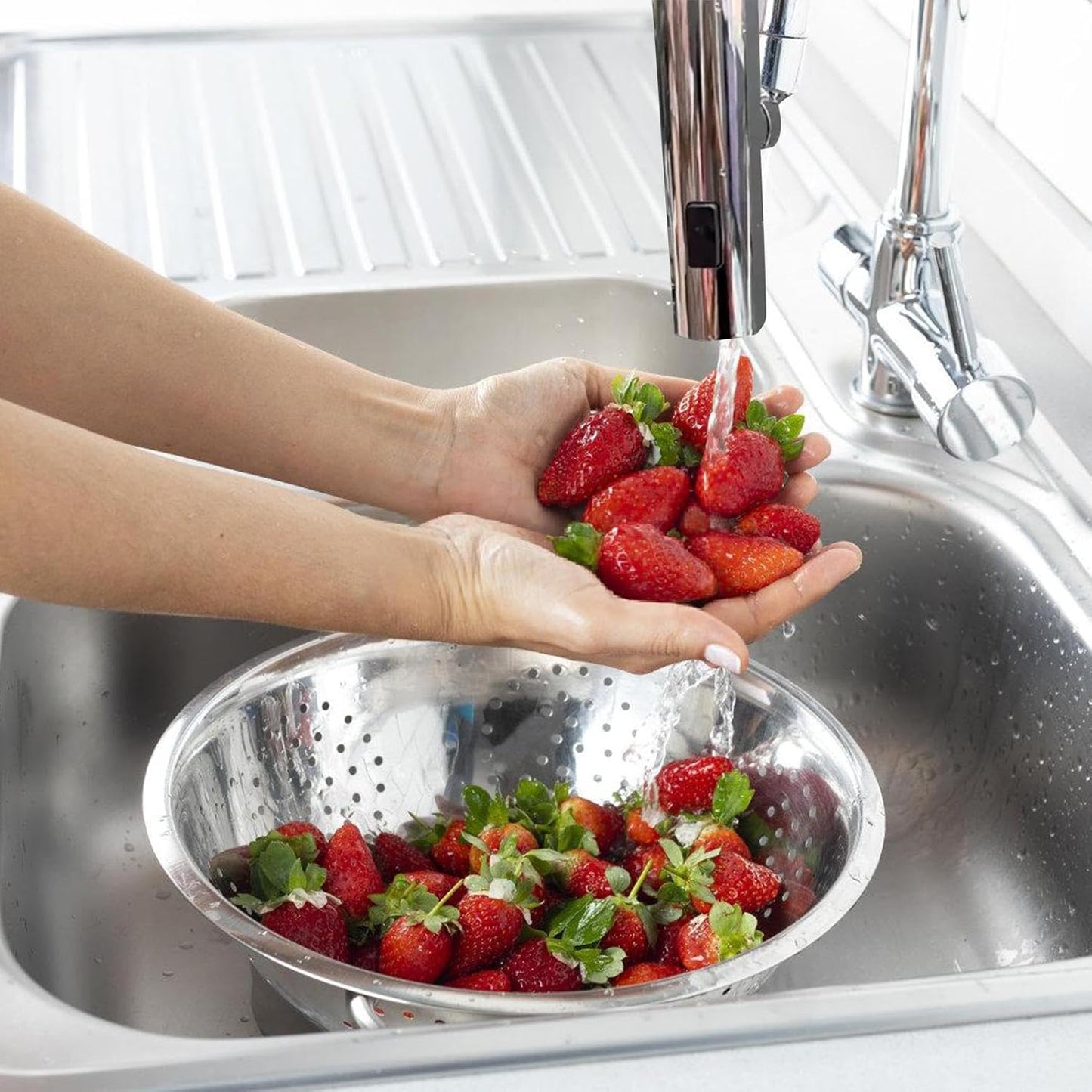 Grifo Giratorio 360° Multifuncional Universal. ✔️Ahorro de agua ✔️Flexibilidad ✔️Alcance total.