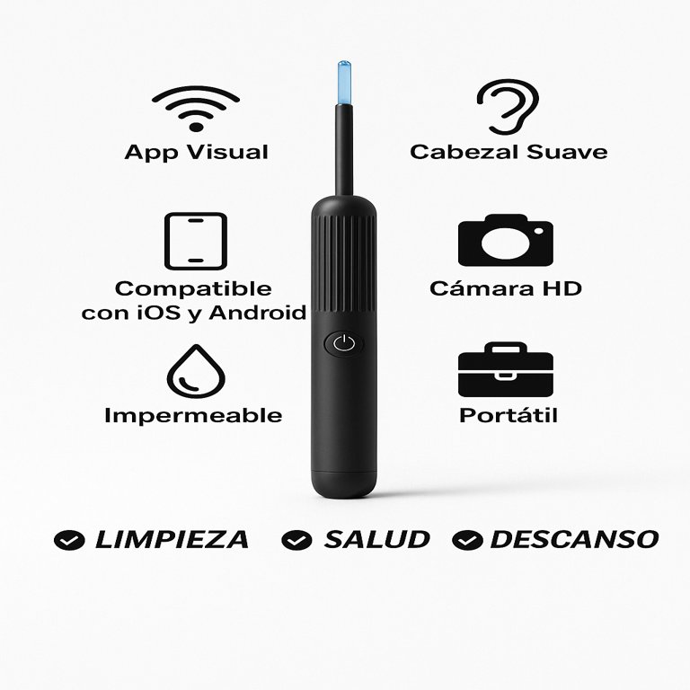 CleanEar PRO™️Limpiador De Oídos Con Cámara