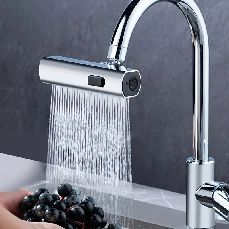 Grifo Giratorio 360° Multifuncional Universal. ✔️Ahorro de agua ✔️Flexibilidad ✔️Alcance total.
