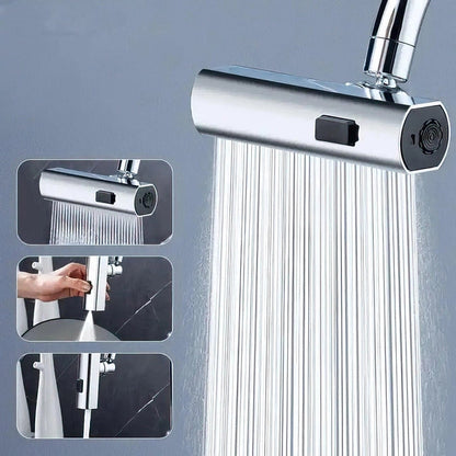 Grifo Giratorio 360° Multifuncional Universal. ✔️Ahorro de agua ✔️Flexibilidad ✔️Alcance total.