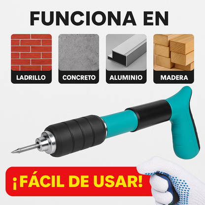 PISTOLA DE CLAVOS PORTÁTIL  +   🔥 ¡20 CLAVOS GRATIS! 🔥